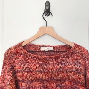 LOFT - Marbled Knit Sweater (M)